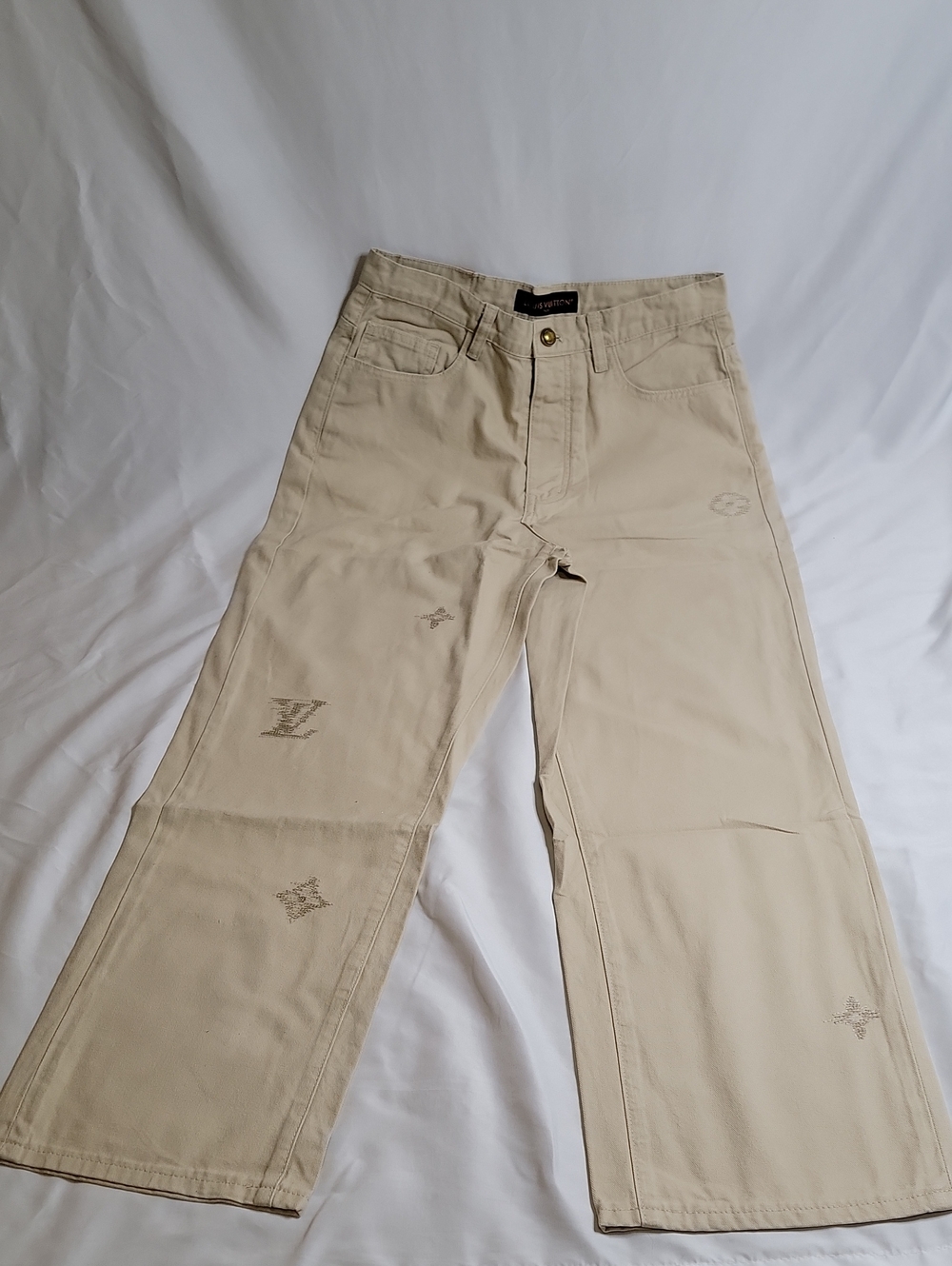 Louis Vuitton Damier LV Logo Skate Pants